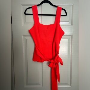 Anthropologie square neck sweater tank